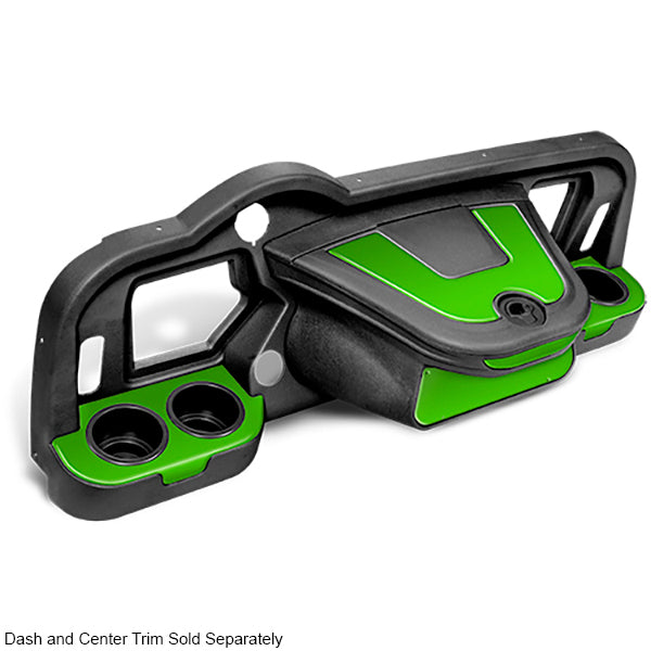DoubleTake Sentry Dash Cup Holder Trim Set of 2, E-Z-Go RXV 08+, Lime