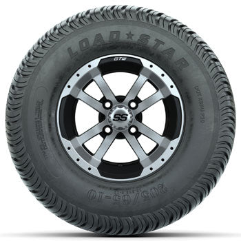 GTW Storm Trooper 10 in Wheels with 205/65-10 Kenda Load Star Street Tires