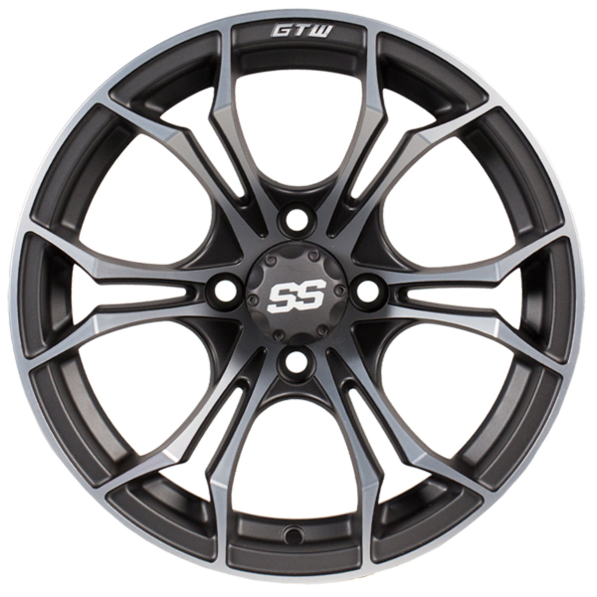 14" GTW Spyder Wheel Matte Gray