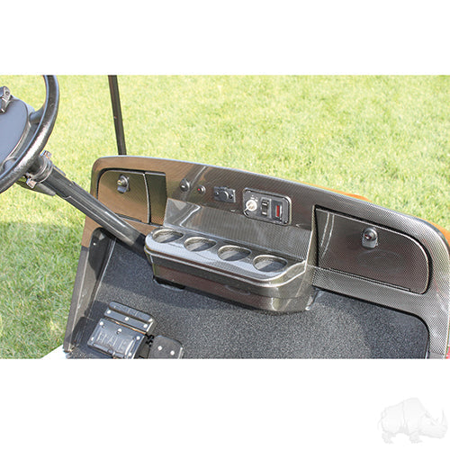 Golf Cart Dash - Carbon Fiber - EZGO TXT 94-13