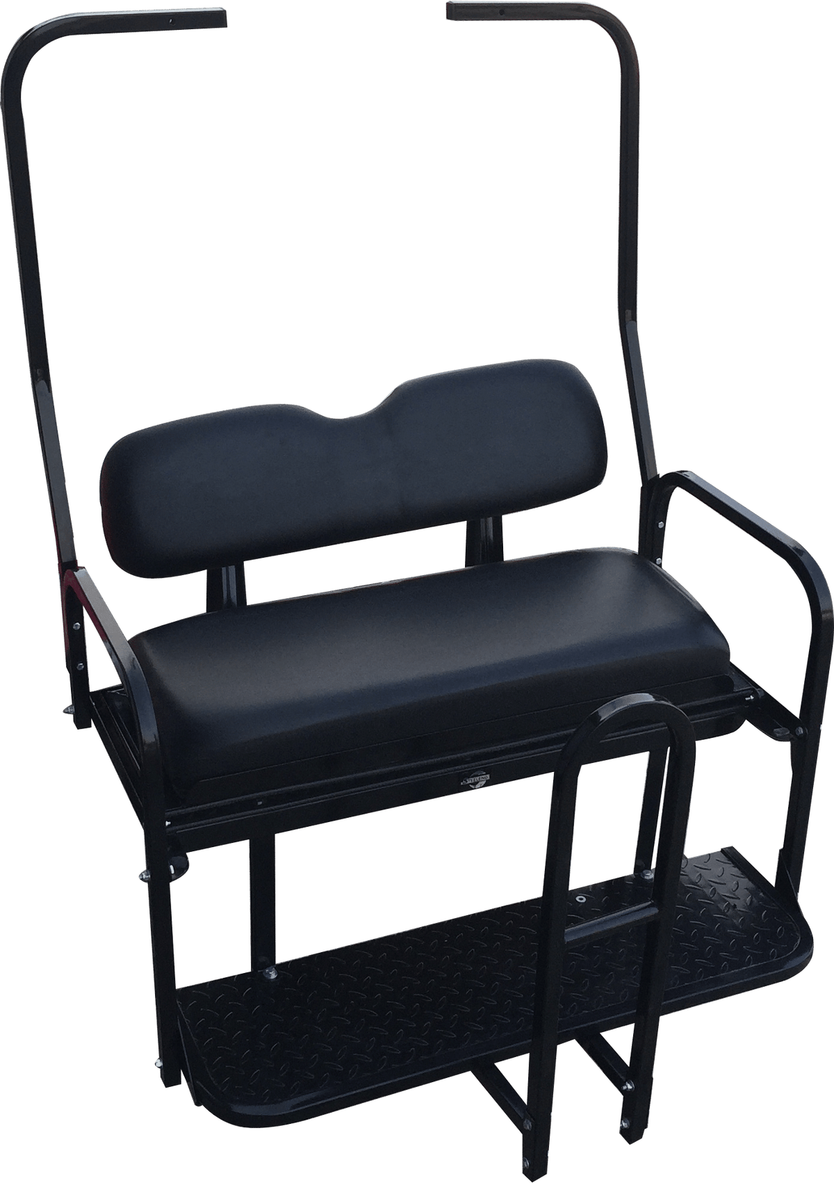 NOMAD Rear Flip Seat – Club Car DS (1982-2000.5) / Black Cushion Set