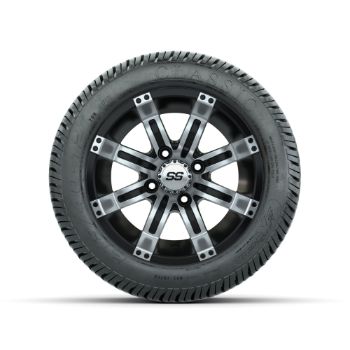 GTW Tempest 12 in Wheels with 215/40-12 Excel Classic Street Tires - Set of 4