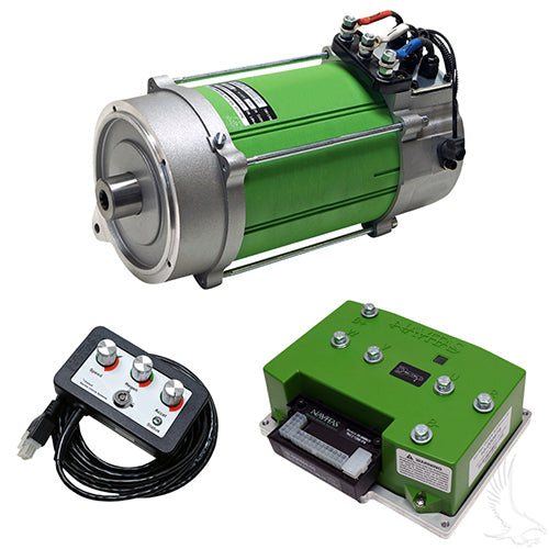 Golf Cart Navitas AC Drive Conversion Kit - 600A Controller w/ 5KW Motor - EZGO