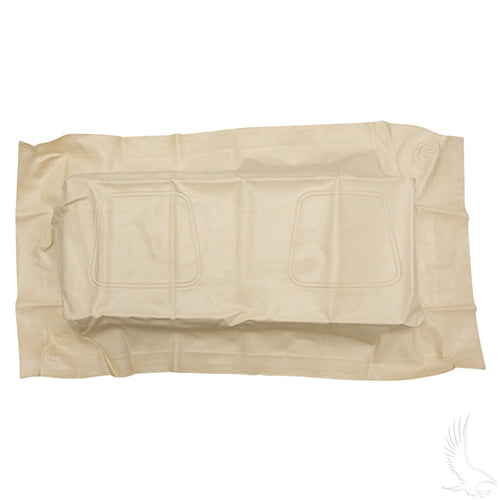 Club Car DS (2000+) Golf Cart Bottom Seat Covers - White