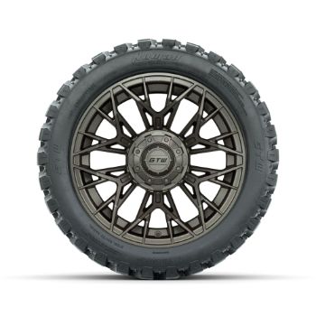 Set of (4) 14 in GTW® Stellar Matte Bronze Wheels with 23x10-R14 Nomad