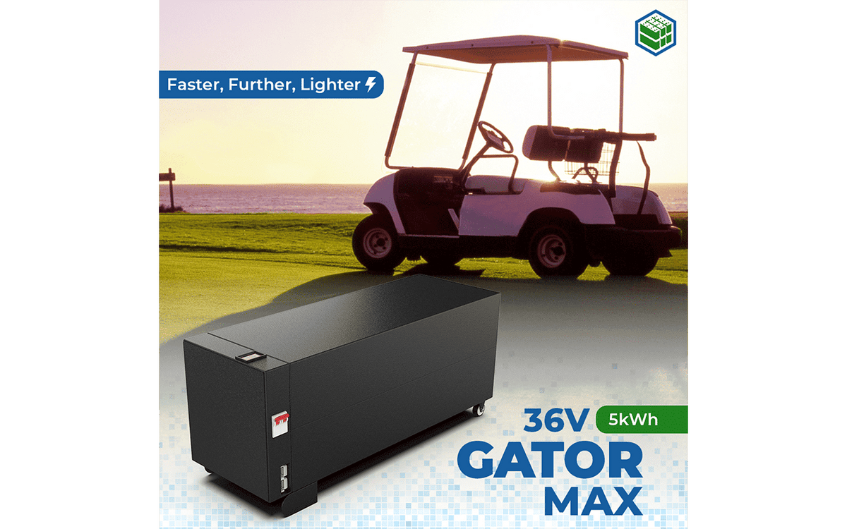 Big Battery 36V GATOR MAX KIT – LiFePO4 – 120Ah – 5kWh