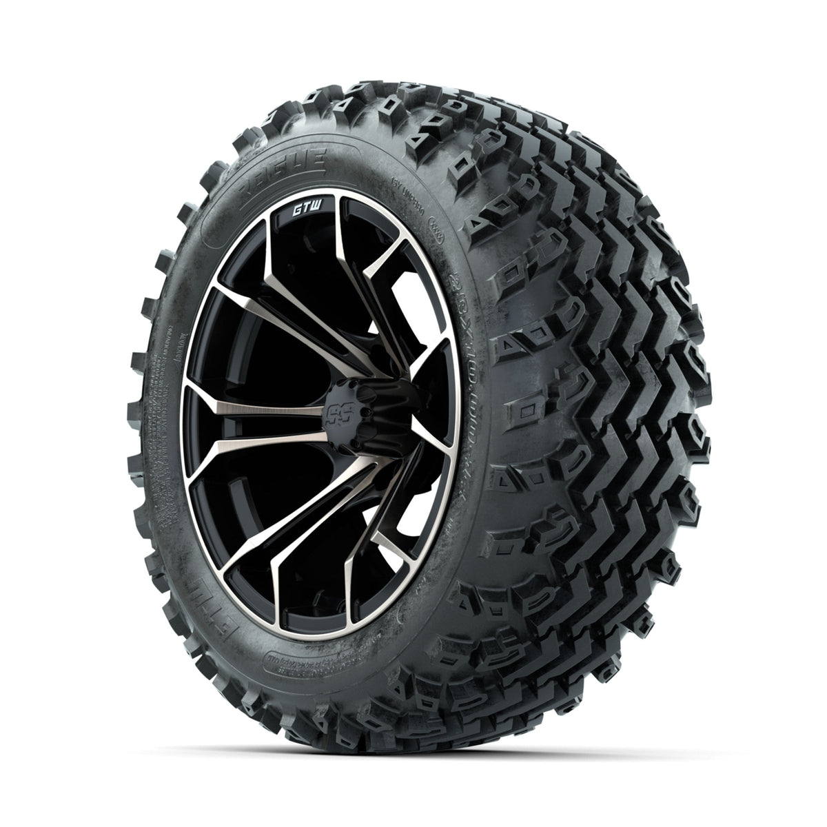 GTW Spyder Bronze/Matte Black 14 in Wheels with 23x10.00-14 Rogue All Terrain