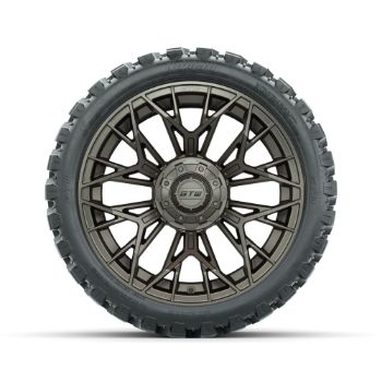 Set of (4) 15 in GTW® Stellar Matte Bronze Wheels with 23x10-R15 Nomad