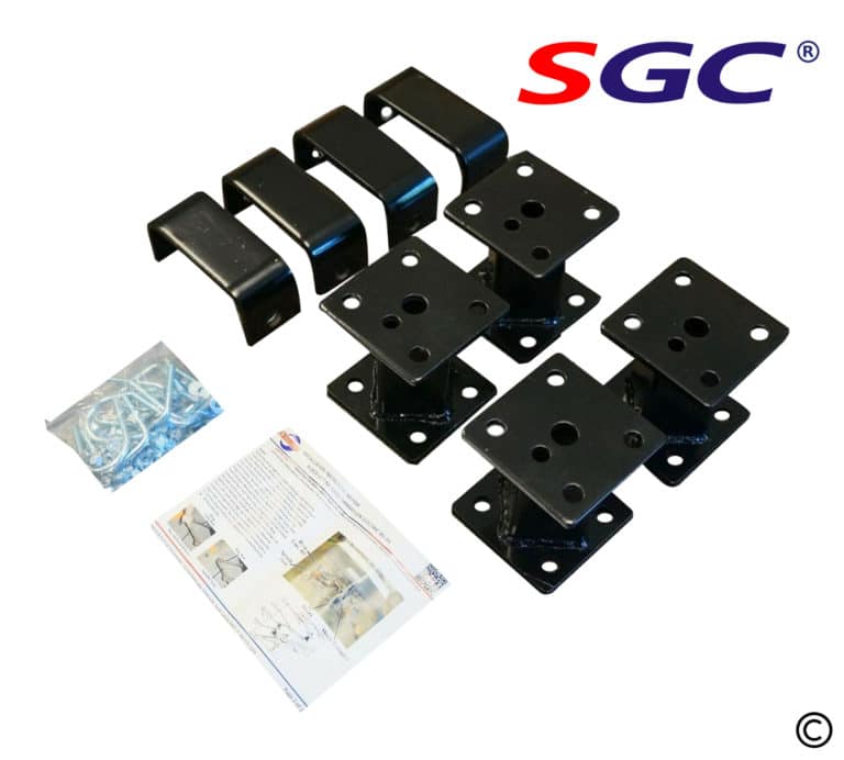 Lift Kit – 4′′ Block Lift Kit for EZGO Marathon (1975-1993) Electric - LKMA01