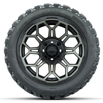 GTW Bravo 14 in Wheels with 23x10-14 GTW Nomad All-Terrain Tires - Set of 4
