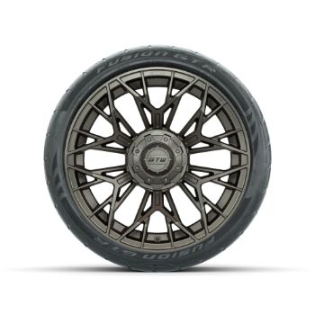 Set of (4) 15 in GTW® Stellar Matte Bronze Wheels with 215/40-R15 Fusion GTR