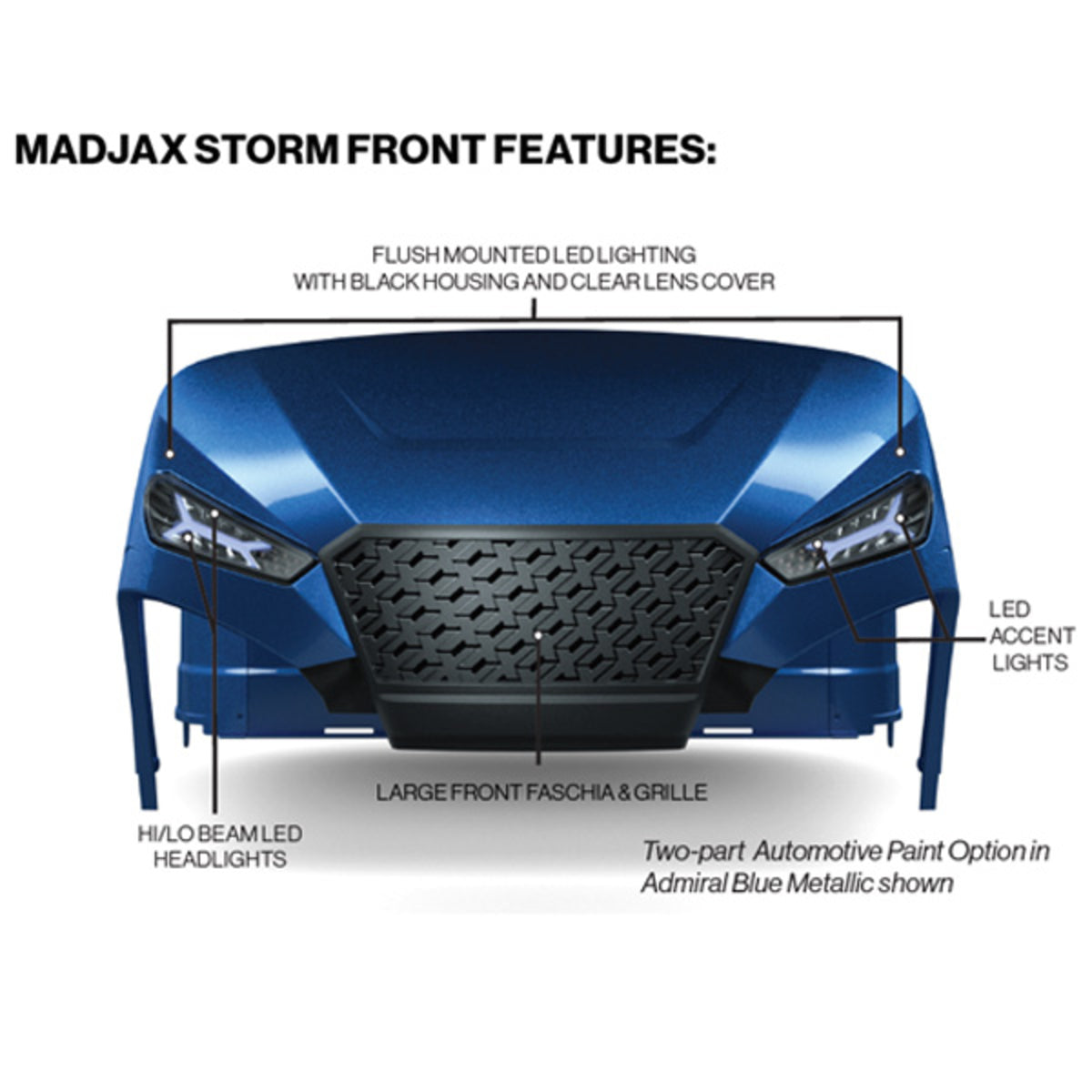 MadJax Storm Body Kit ‚ Frost White Metallic