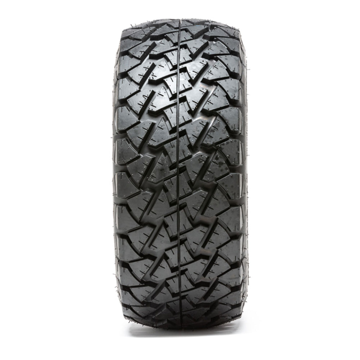 12" GTW Specter Chrome Wheels with 22" Timberwolf Mud Tires Set of 4