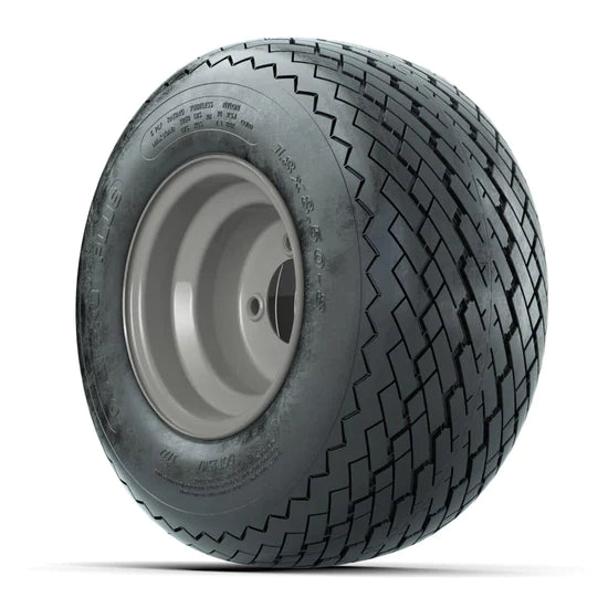 Set of (4) 10 in GTW Tempest Wheels with 205/50-10 Kenda Pro Tour Tires