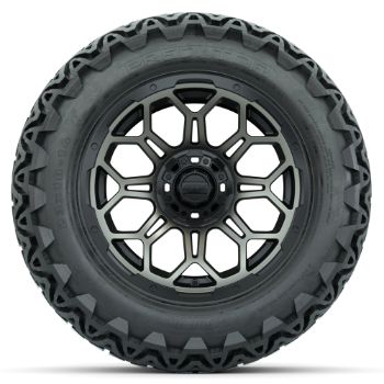 GTW Black/Bronze Bravo 14 in Wheels with 23x10-14 GTW Predator All-Terrain