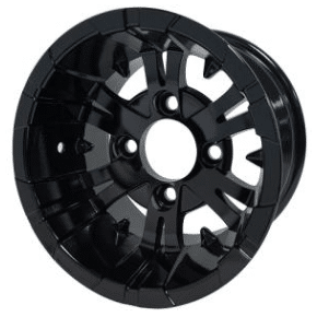 SGC 10′′ Vampire Glossy Black Wheel – Aluminum Alloy (SET OF 4)