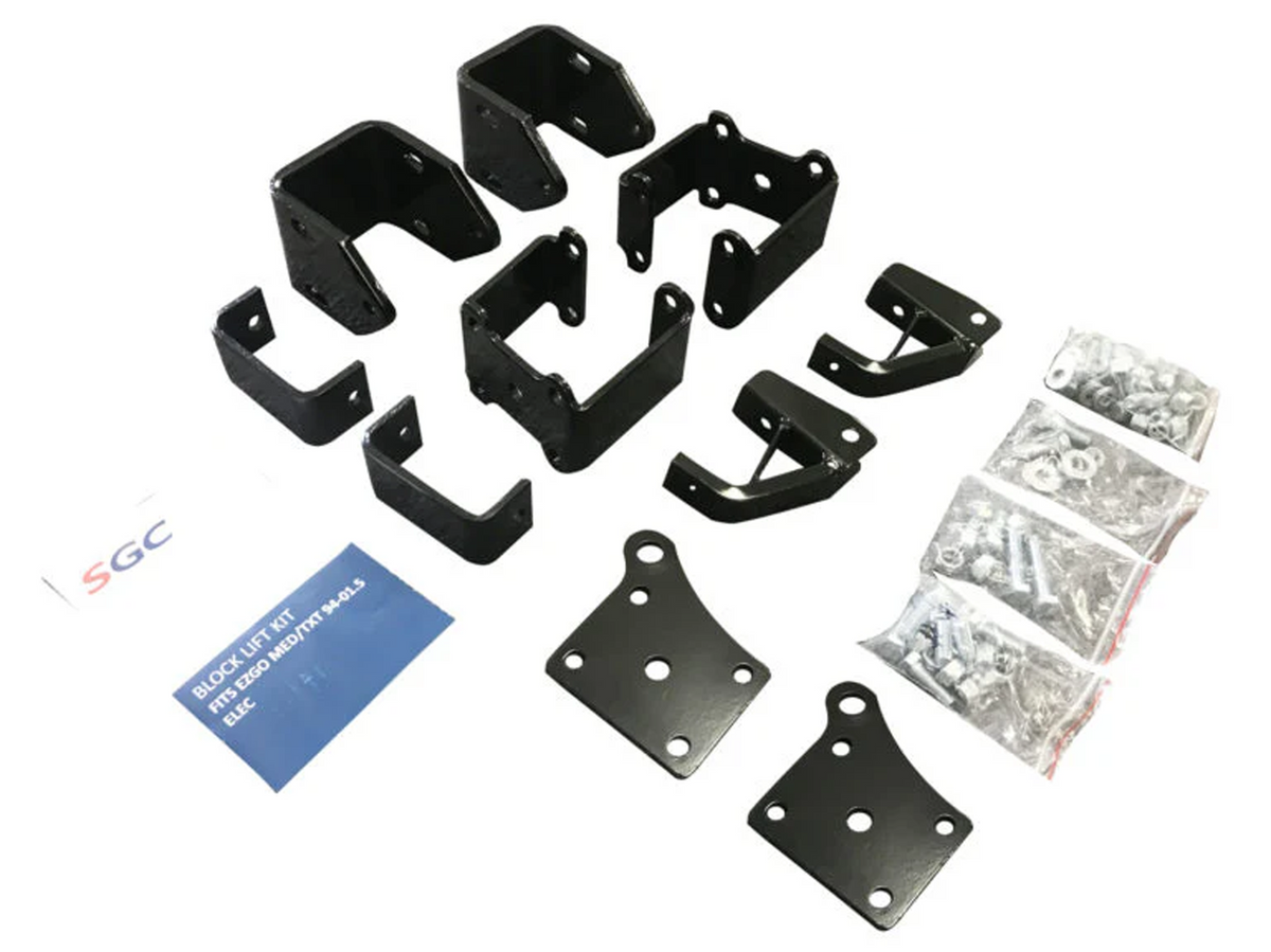 Lift Kit – 4′′ Block kit for EZGO TXT (1994-2001.5) Electric - LKTX01