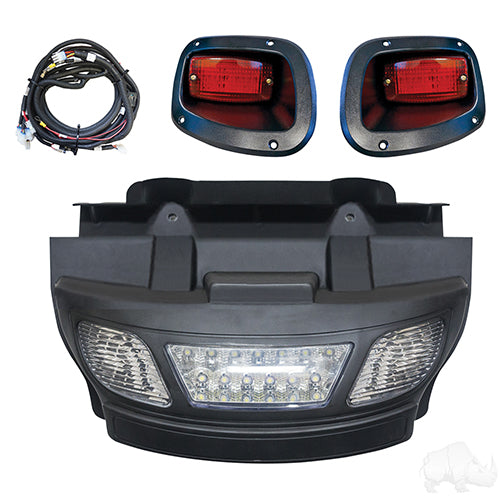 Light Bar Bumper Kit - Complete - LED - EZGO TXT 14+