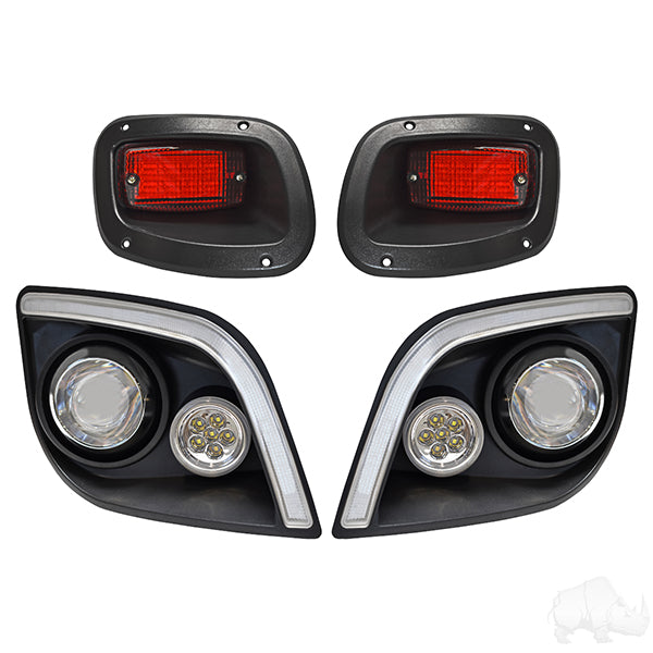 BYO LED Light Kit w/ RGBW LED Running Light, E-Z-Go Express (Standard, Brake