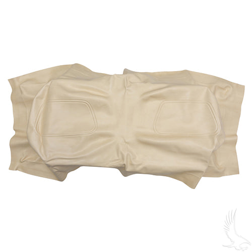 Club Car DS (2000+) Seat Covers (Back) - White