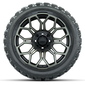 GTW Bravo Bronze 15 in Wheels with 23 in Nomad All Terrain Tires - Set of 4