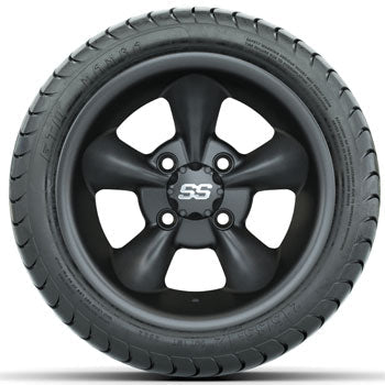 GTW Godfather 12 in Wheels with 215/35-12 Mamba Street Tires - Set of 4