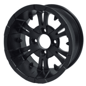 SGC 10′′ Vampire Matte Black Wheel – Aluminum Alloy (SET OF 4)