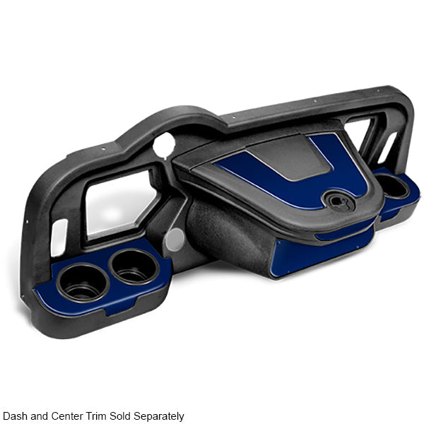 DoubleTake Sentry Dash Cup Holder Trim Set of 2, E-Z-Go RXV 08+, Navy