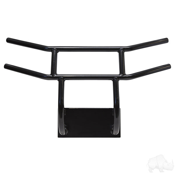 DoubleTake RHOX Brush Guard, Black Powder Coat, Steel Front, Yamaha Drive2