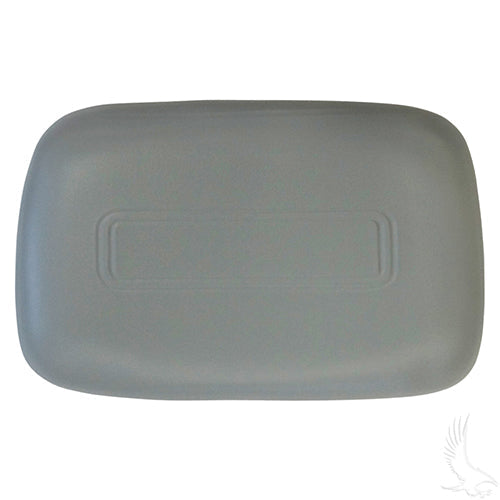 Club Car Utility Vehicle Golf Cart Seat Back Cushion (Thin) (Dove Grey) - Club