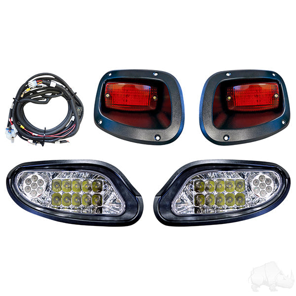 RHOX LED Factory Style Light Kit w/ Plug and Play Harness, E-Z-Go TXT 14+