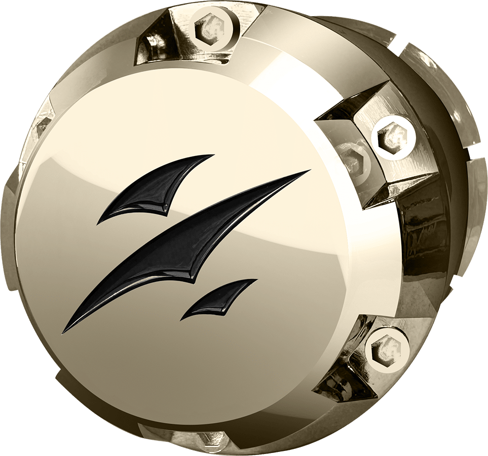 SGC 12 " Cyclops Bronze Wheel - Aluminum Alloy / STEELENG 23 "x10.5 "-12 " Turf