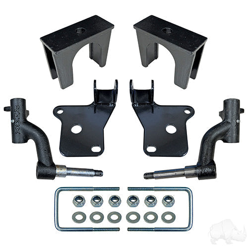 RHOX 3" Golf Cart Drop Spindle Lift Kit, EZGO RXV Electric 08-Feb13