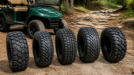 5 Best Golf Cart Tires for Off-Road Use
