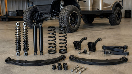 5 Best Suspension Upgrades for Off-Road Golf Cart Use