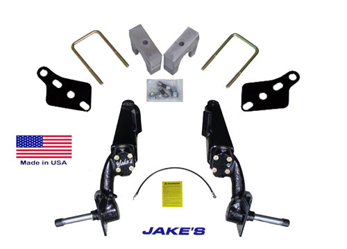 Jake's Club Car DS & Carryall 6" Spindle Lift Kit W/Mech Brakes (Years 1981-Up)