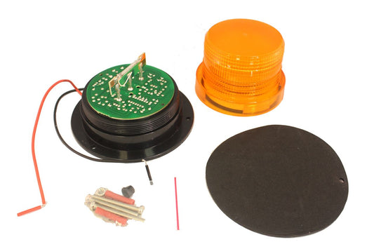 Amber 12-48 Volt Strobe Light (Universal Fit)