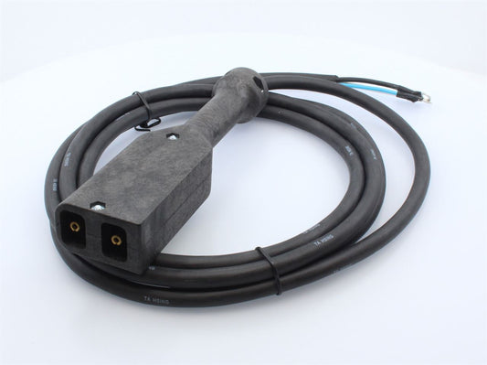 Golf Cart DC Cord - PowerWise 9' - EZGO 48V Notched Industrial Plug