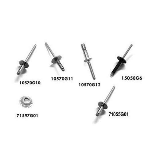 E-Z-GO TXT Body Rivet Kit (Years 1994.5-Up)
