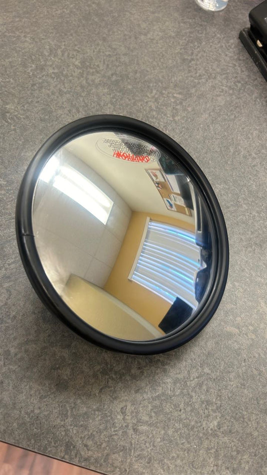 Round Side Golf Cart Mirror