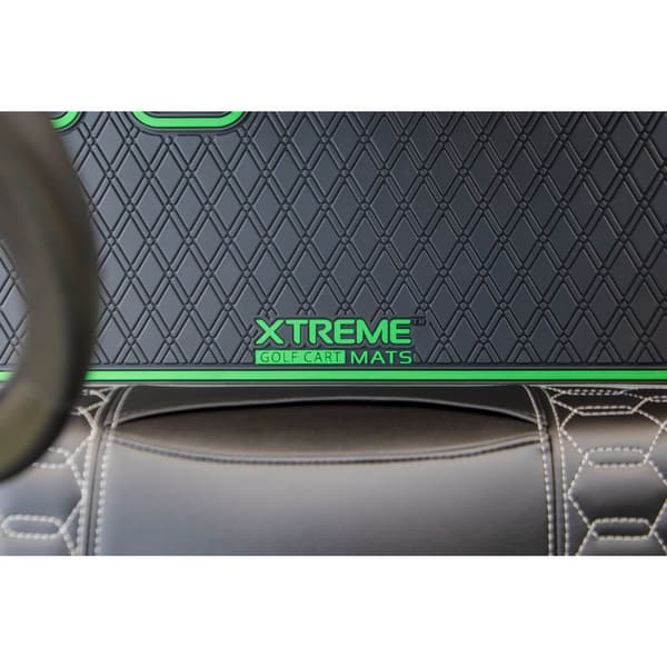 Xtreme Floor Mats for MadJax XSeries 2024-Up ‚Äì Black/Lime Green