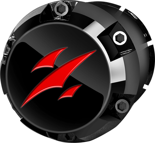 SGC 14" Lynx Red/Black Wheel - Aluminum Alloy / STEELENG 205/30-14 QH Low