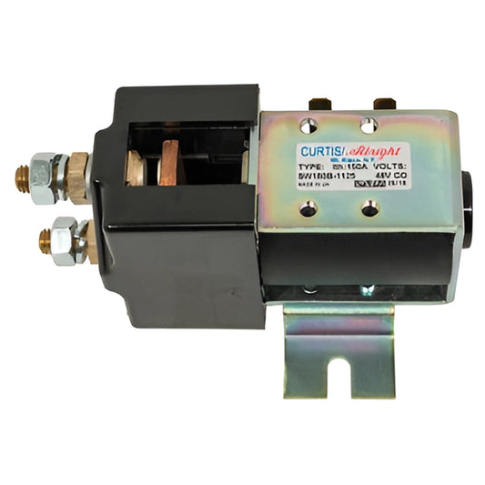 Curtis 48 Volt Heavy Duty High Amp Solenoid w/Bracket