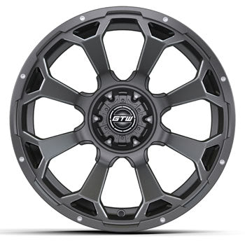 GTW Raven Off-Road Matte Gray Wheel - 15 Inch