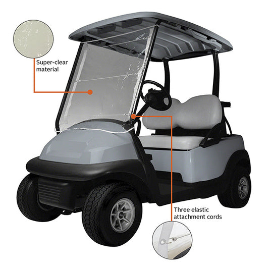 Windshield, Soft Flexible PVC, Universal