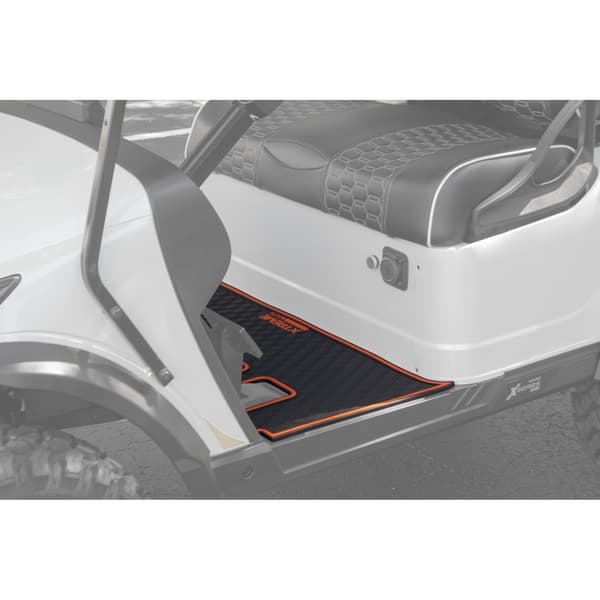 Xtreme Floor Mats for MadJax XSeries 2024-Up ‚Äì Black/Vivid Orange Metallic