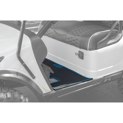 Xtreme Floor Mats for MadJax XSeries 2024-Up ‚Äì Black/Bolt Blue
