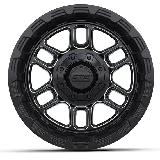 14" GTW Titan Black & Machined Wheel