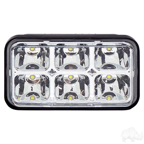 EZGO Golf Cart LED Headlight Assembly - Marathon 1980-1994 - ST350 1996+