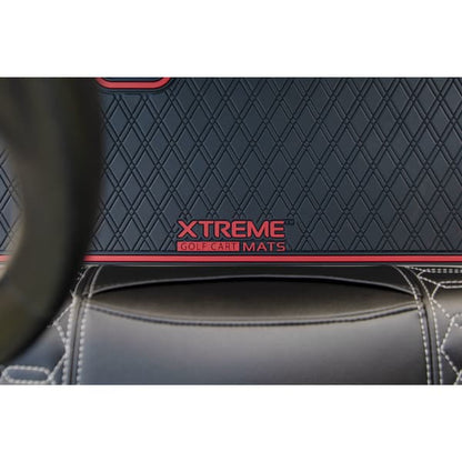 Xtreme Floor Mats for MadJax XSeries 2024-Up ‚Äì Black/Cherry Red Metallic